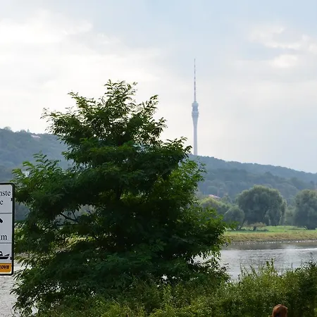 Apartmán An Der Elbe Drážďany